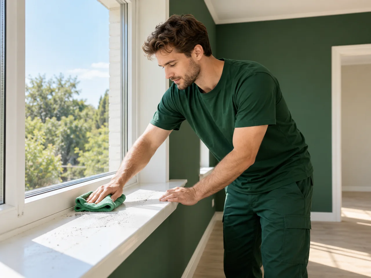 Construction Cleaning service photograph
